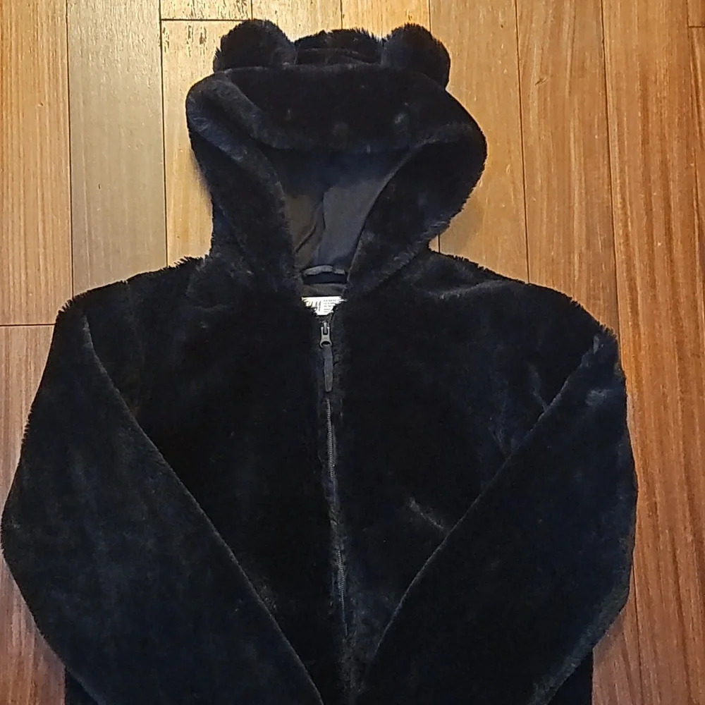 H&M Girls Fur Coat - Picture 7 of 8